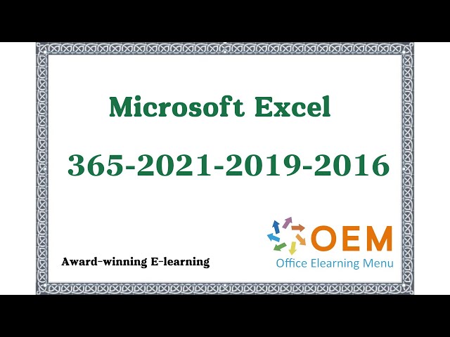 cursus excel draaitabellen