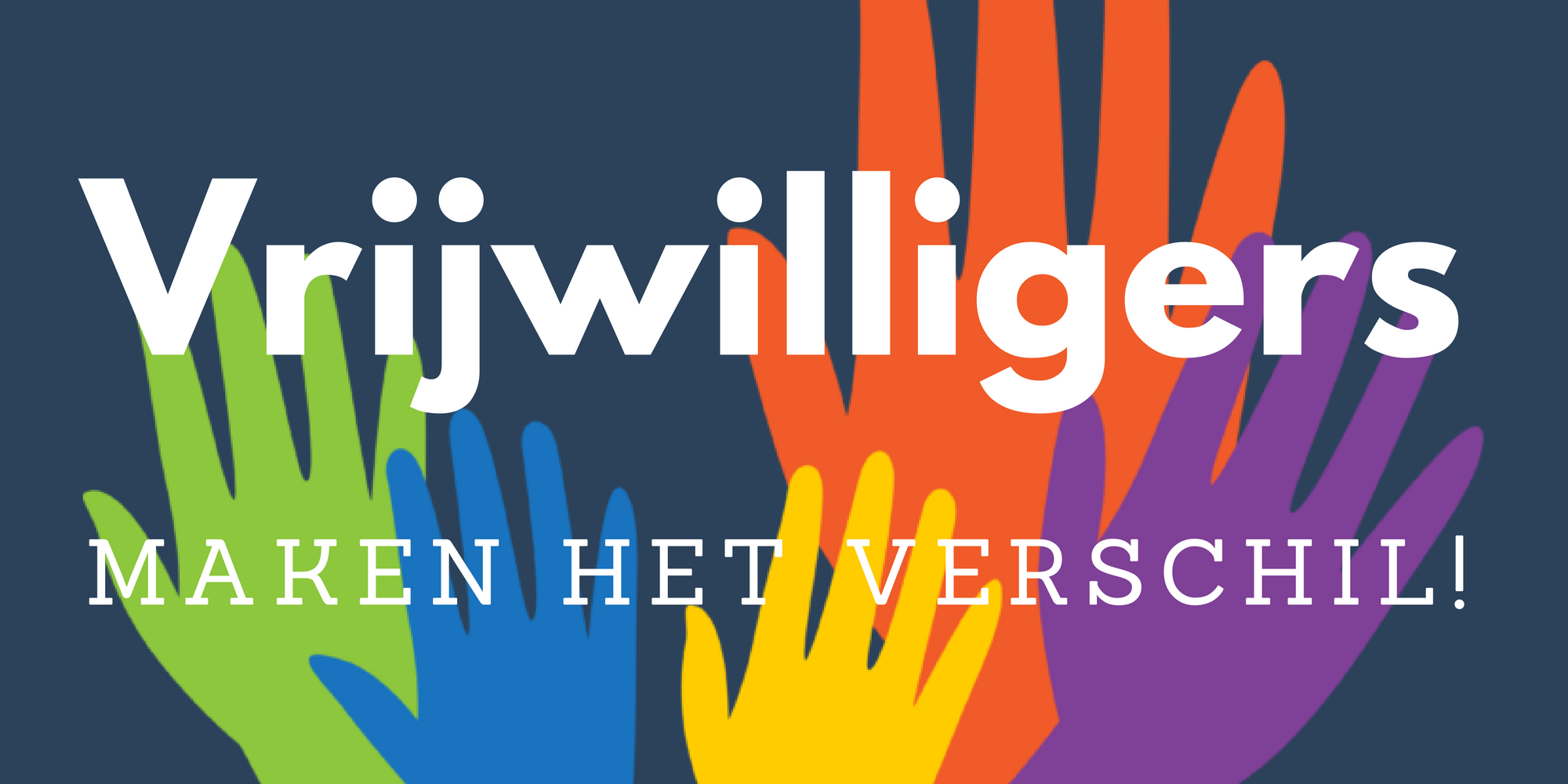de dag van de vrijwilliger