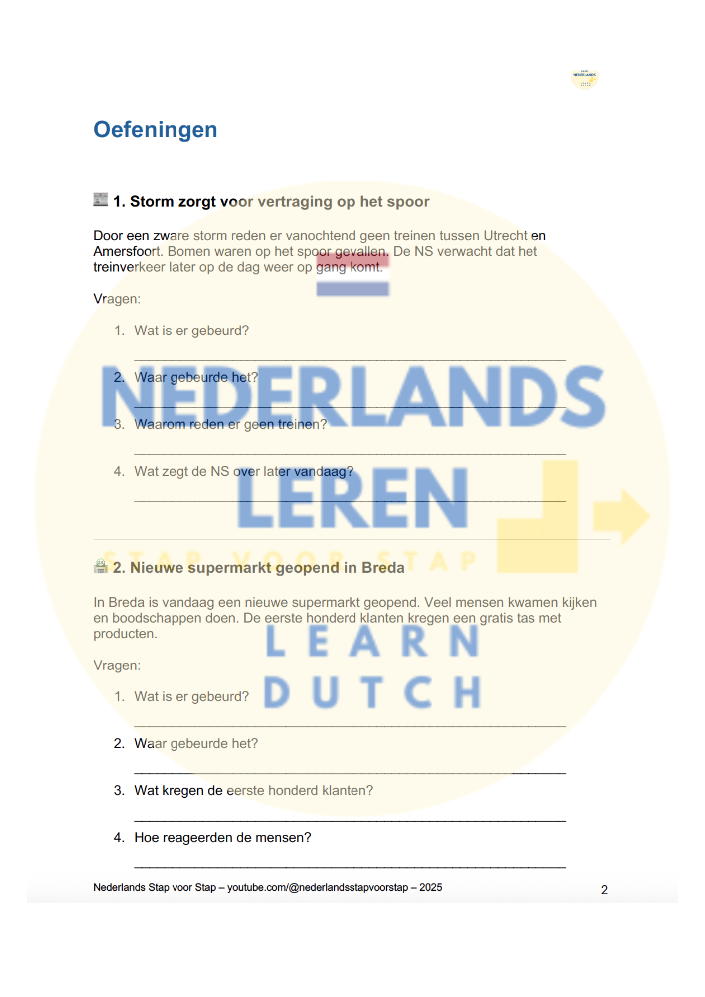 nederlands leren amersfoort